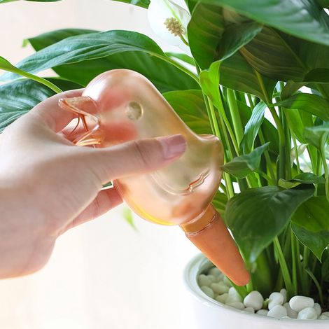 Arrosoir Automatique - Arrosoir En Forme D Oiseau En Terre Cuite Et Ps - Pour Plantes En Pot Ou Suspensions - 2 Pièces (1/5)
