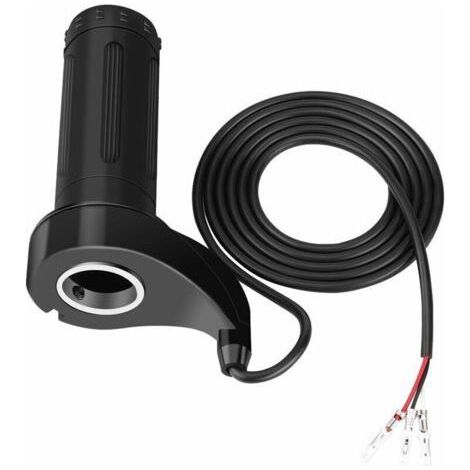 Motorcycle Throttle Grips, Electric Throttle Grips, Handlebar Grips, Bicycle Handlebar Grips Electric Bike Speed ​​Controller with Left/Right Throttle for Motorbike (1/5)