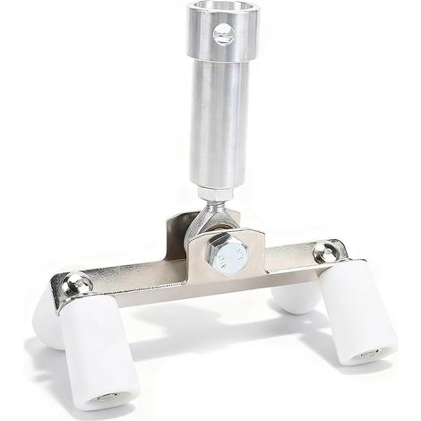 Rouleau de Perles D'angle Extérieur pour Cloisons Sèches, Applicateur de Rouleau D'angle Externe pour Cloisons Sèches, à Nez Extérieur adapté à un Poteau D'extension (1/5)