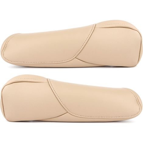 Housse d'accoudoir de siège en microfibre cuir 2 pièces pour conducteur/passager compatible Honda CRV 2007-2009 (1/5)