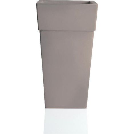 Vase pour fleurs - H 87.5 cm - Taupe - Livraison gratuite