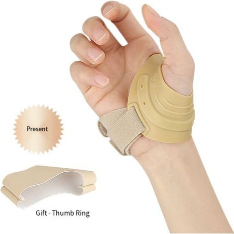 attelle de pouce avec manchon de compression, attelle de pouce pour soulager les douleurs articulaires, les douleurs du canal carpien et les entorse (1/5)