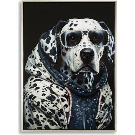 Peinture murale laquée avec cadre et piège à cadre 53 x 3 x 73 cm (1/5)