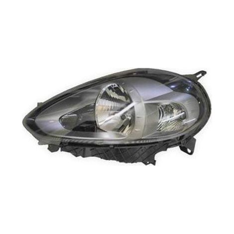Phare avant gauche base grise H4 Fiat Punto Evo depuis 2009