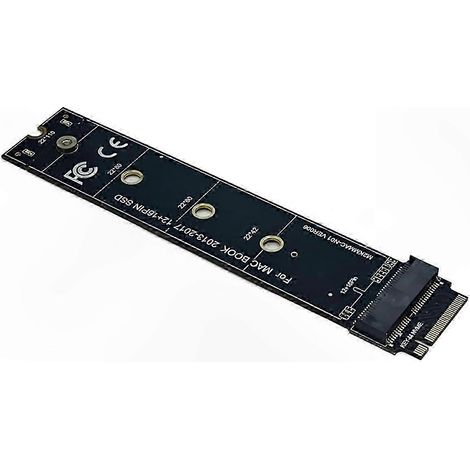 Adaptateur Riser Carte M.2 Key-M vers NVMe pour SSD, convertisseur PCIe haute vitesse, supporte disque dur interne, compatible PC portable et bureau, sans boîtier externe (1/5)