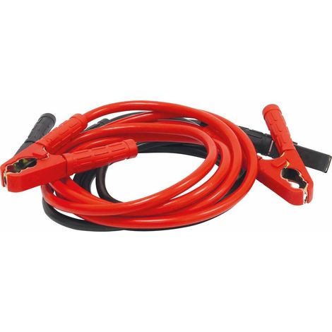Câbles de démarrage - Batterie - Auto/Moto - 50mm² section - 3,5m - C-55 - 760A (1/2)