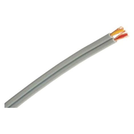 Câble audio 1 paire , 0,14 mm² Blindé Semi-conducteur, Multiconducteur, gaine Gris