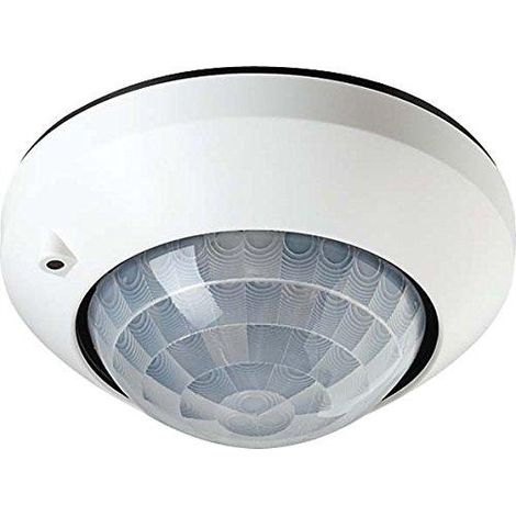 Jung Rilevatore di presenza/rilevatore da soffitto KNX, universale, 3,00 m, Termoplastica, bianco alpino 3361-1 WW