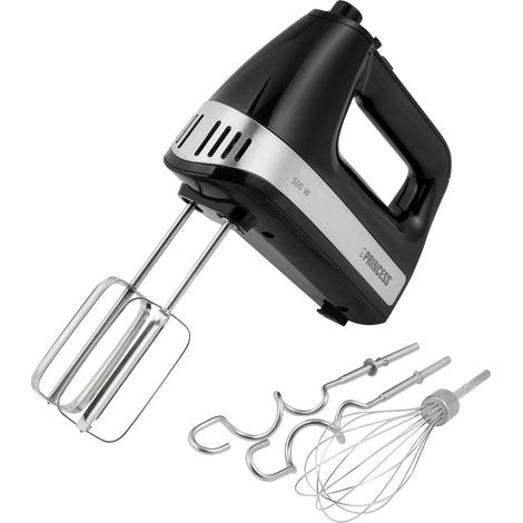 Princess 222206 Frullatore a mano nero e argento 500 W