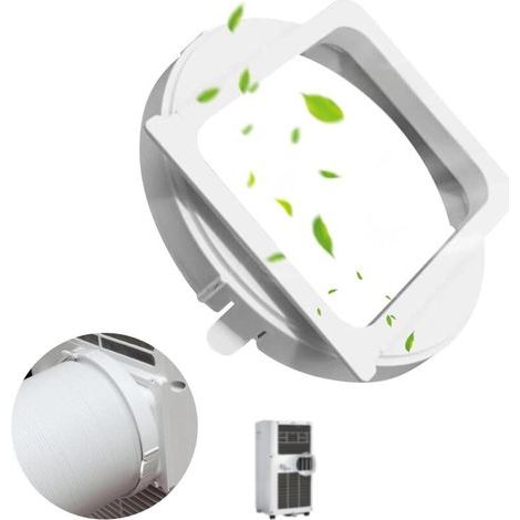 Adaptateur Tuyau Climatiseur Mobile, 150 MM Connecteur Tuyau Climatiseur Mobile,TuyauClimatiseur Mobile Adaptateur Clim Fenetre Pièces pour Comfee (150 mm) [Classe énergétique A+] (1/5)