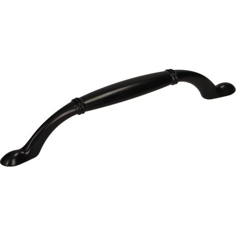 Mango UR49, negro mate, 128 mm (1/3)