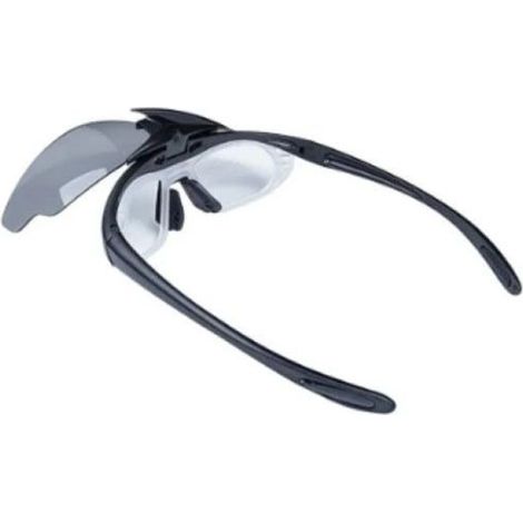 Okulary strzeleckie Wosport Black - 3 wymienne wizjery, pasek (1/3)