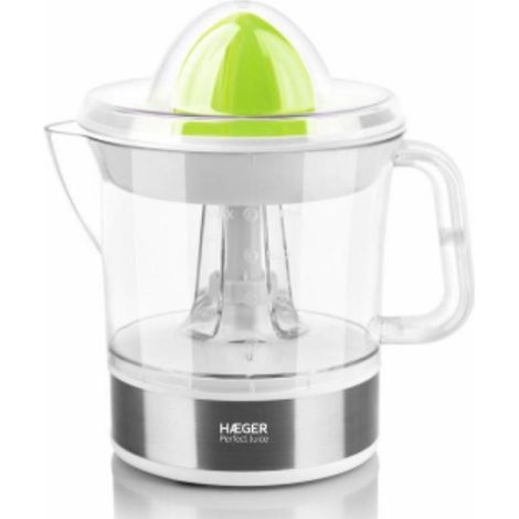 FPLUS exprimidor haeger perfect juice blanco 0.7 lts , Exprimidor de cítricos Blanco 0,7L
Modelo: CJ-W25.012A
Movimiento bidireccional para máxima extracción
Filtro con regulador d