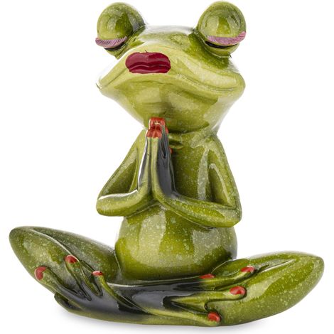 Froschfigur, Tierfiguren, 14,5 x 15,5 x 7 cm (1/5)