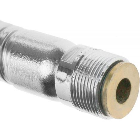 Tuyau De Douche - 1,5 M - Diamètre 14 Mm - Raccord Femelle G 1/2 Pouces - Acier Inoxydable - Pour Douchette À Main - 1 Pièce (1/5)