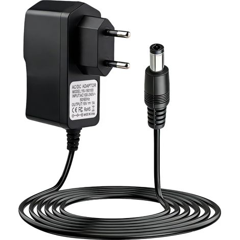 Cargador de 19 V 1 A para Conga Cecotec Excellence 750 890 990 950 1090 1790 Adaptador con cable de 2 m para fuente de alimentación de aspiradora Accesorios de cargador para Conga (1/5)