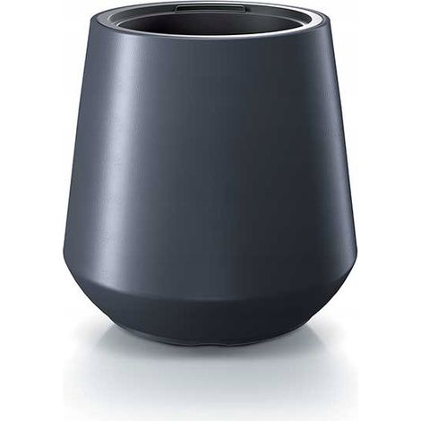 Vaso da fiori antigelo heos XXL DPHET440 antracite + inserto per albero di Natale (1/3)