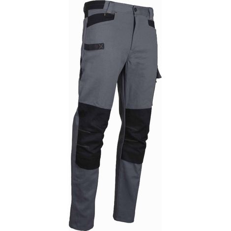 Pantaloni da lavoro in cotone grigio Ponce LMA - T.42 - 1673 T.42