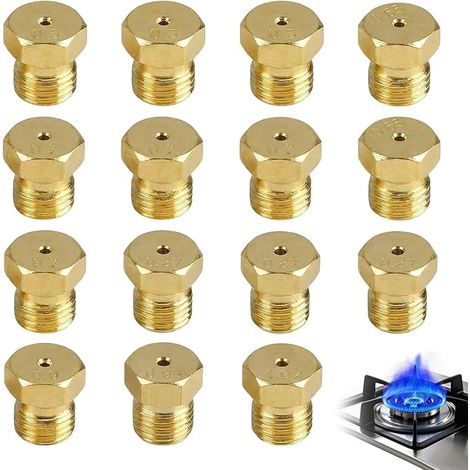Butane Gas Nozzles Universal Butane Gas Nozzle Conversion Set for Gas Stove Gas Oven and Gas Injectors (1/5)