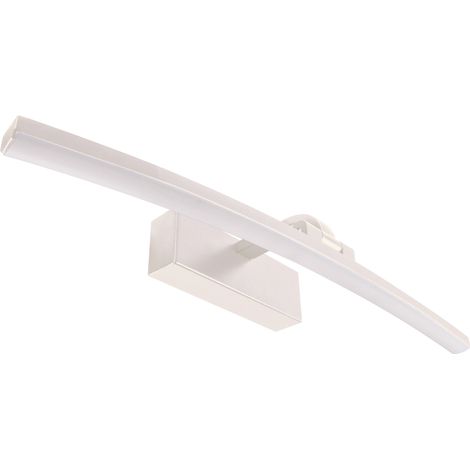 Lampada da parete per bagno sopra lo specchio MAMBA LED 8W 4100K IP44 bianco