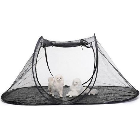 Tente pour chat, litière, tipi, accessoires photo pour le camping en plein air (1/4)