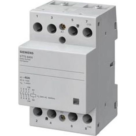 Siemens 5TT5840-0 Contacteur d'installation 4 NO (T) 40 A 1 pc(s)