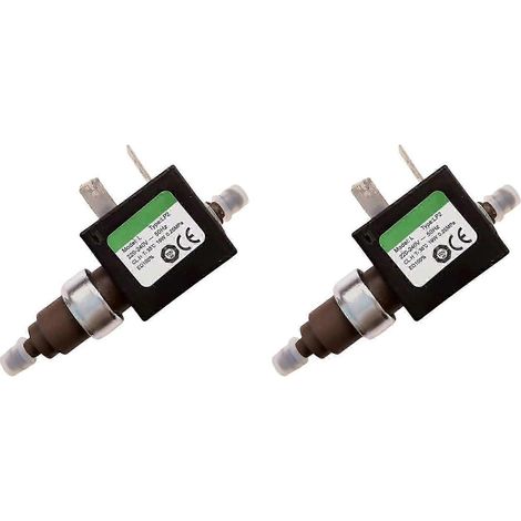 Filiyano-【2F】2 Pompes électromagnétiques 220 V 19 W pour balai vapeur et fer à vapeur, compatibles avec la pompe à eau auto-amorçante CEME E15 19 W (1/5)