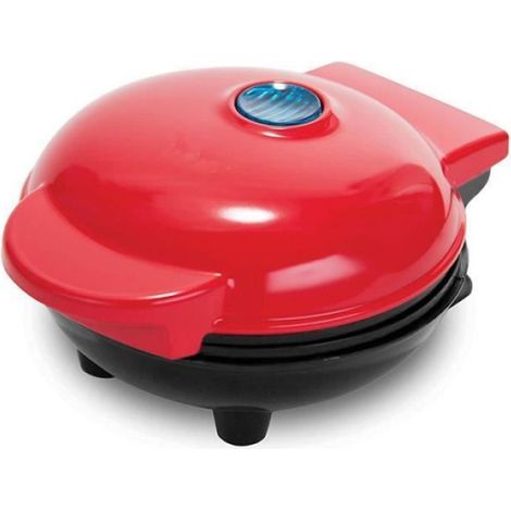 BOET Mini machine à gaufres pour gaufres individuelles Hash Browns - Petit déjeuner - collations GAUFRIER (1/4)