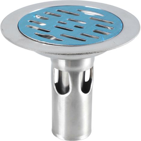 Bonde de sol en acier inoxydable, filtre anti-odeurs, couvercle de crépine de douche, accessoire de cuisine et de salle de bain durable (1/5)