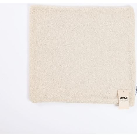 Home Deluxe Bouclé Housse de coussin PELO avec taies d'oreiller - Beige