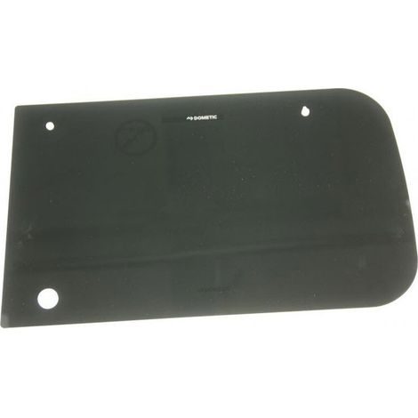 COUVERCLE VERRE NOIR DROIT POUR TABLE DE CUISSON DOMETIC - 105313554 (1/2)