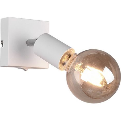 Faretto da parete VANNES bianco/cromo E27 dimmer 10W (1/5)