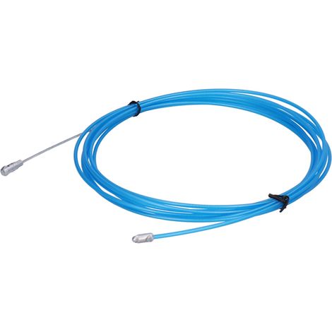 Câble en acier bleu gainé plastique, haute résistance, pour ascenseur et grue, 15m/16.4yd (1/5)