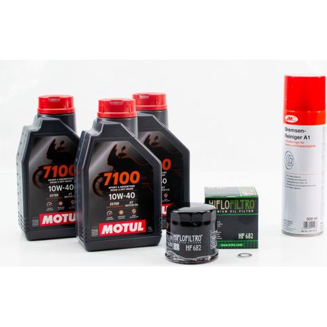 Kit Entretien Vidange pour VOGE 500 DSX de 2021 à 2024 - MOTUL 7100 10W40 3L