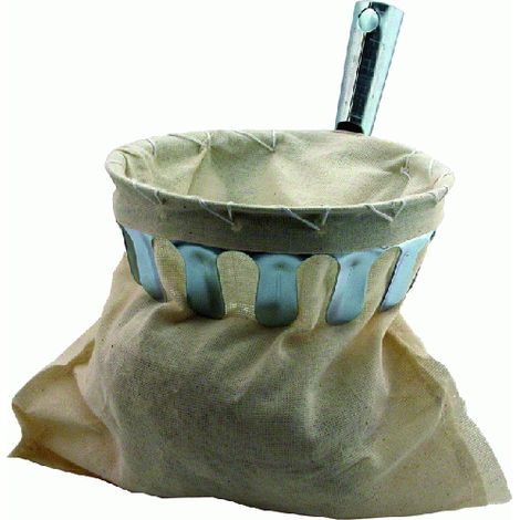 Cueillir des fruits avec des sacs de sac de jute jardin de fruits rA coltA s