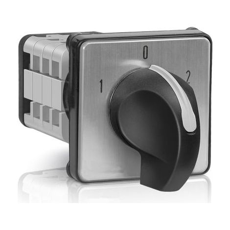 Interrupteur à came RS PRO, 3 contacts , 3 pôles, 12A ( Prix pour 1 )