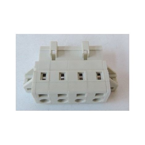 Connecteur mâle détrompé / Gris clair.Pas 7.5 mm.4 pôles / Sans contact de terre avancé WAGO CONTACT 723-604