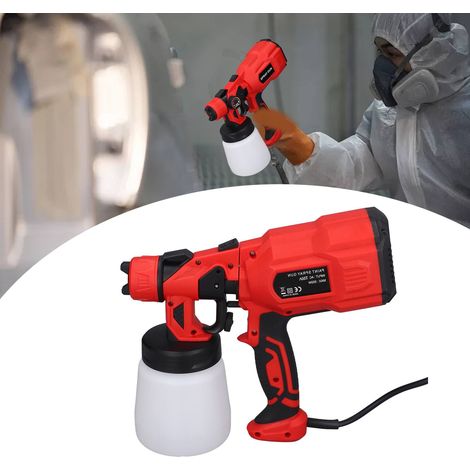 Pistolet à peinture portable, pulvérisateur à jet divisé, pistolet à pulvérisation haute pression, norme européenne 220 V (1/5)