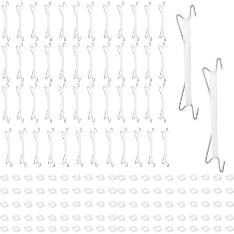 Crochet de support pour tomates - Lot de 50, vert, corde de 10 m - Pince pour légumes de jardin - Pour plants et tiges de tomates (1/5)
