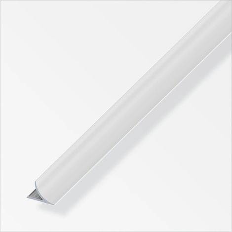 alfer Randfugeabdeckprofil 1 m, 12 x 17 mm Aluminium eloxiert silber Profil (1/2)