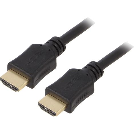Cable HDMI 2.0 male des deux cotes 1.8m noir