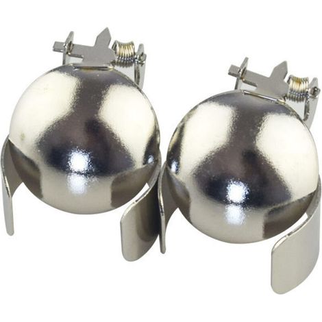 Extincteur Automatique de Bougie Métal Poli 2 cm - Éteint sans Embruns & pour Bougies 0.8 Pouce