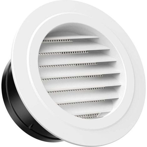 Abertura de ventilación de 125 mm con rejilla protectora - ABS (ø125 mm) (1/4)