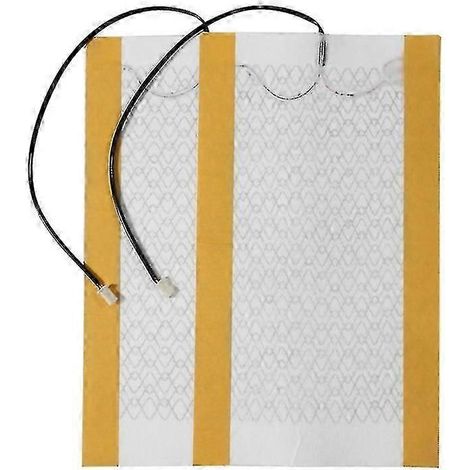 Lot de 2 housses de coussins chauffants en fibre de carbone 12V pour voiture, coussins chauffants d'hiver pour voiture (1/5)