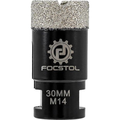 Fliesenbohrer Diamant Lochsäge M14 Keramik Marmor Granit 30mm (1/5)