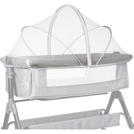 Moustiquaire pour lit de voyage, blanc, maille fine, (facile à installer, 96 x 55 cm, sans lit) (1/5)
