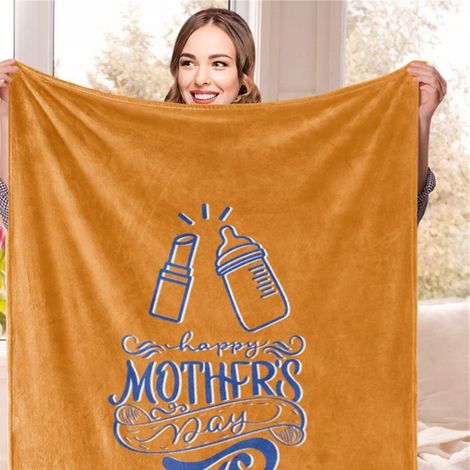 Couverture personnalisée BL299-1, 100x120 cm, plaide sur mesure, douce et polyvalente pour canapé ou lit. (1/3)