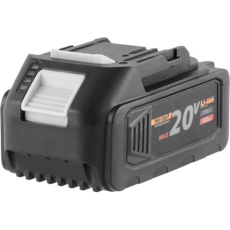 Batteria Procraft 20/4C 20 V 4,0 Ah / 4000 mAh Li-ion con indicatore di carica