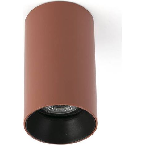 Faro STAN Downlight a montaggio superficiale in terracotta (1/5)
