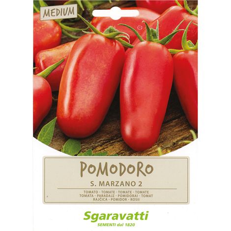 SEMI PER ORTAGGI E VEGETALI pomodoro San Marzano Q.TA 10 pomodoro San Marzano